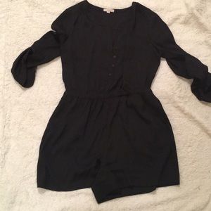 LOFT medium black romper